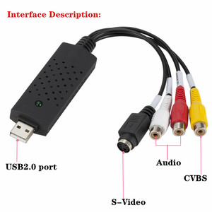 Scheda di acquisizione video 2.0 USB, scheda di acquisizione di un canale, scheda di acquisizione video con monitoraggio ad alta definizione - Product Image 2