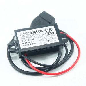 DC-DCコンバータモジュール入力6V ~ 32V ~ 5V ~ 12V 24W (最大) USBステップダウン出力アダプターカーポッティング防水パワー - Product Image 5