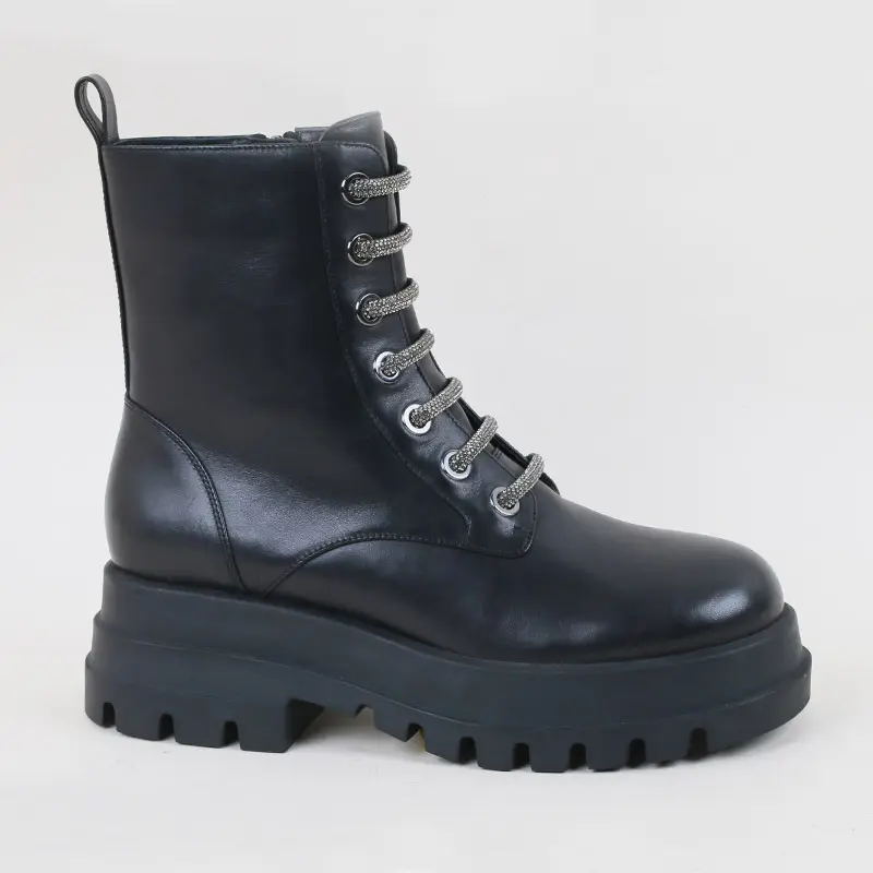 Otoño Invierno Chelsea botas Mujer Zapatos plataforma cuero negro UGS tobillo corto grueso Punk botines 2023