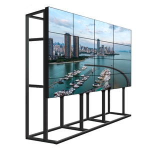 Havaalanı/metroda fuar kullanımı için 4K 46 inç LCD ekran Video duvar ekleme ekranı 3X3 2X2 reklam LED Panel esnek - Product Image 1