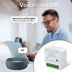 Tuya Smart Life Wireless-Schalter für LED-Beleuchtung Wifi Smart 1 2 3-Gang-Fernbedienung Alexa Google RF 433MHz ZigBee-Netzwerk - Product Image 4