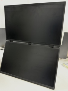 Monitor LCD portátil para juegos triple apilado con pantalla táctil IPS y soporte infrarrojo nuevo para Mac Laptop y Android, 1 unidad - Product Image 2