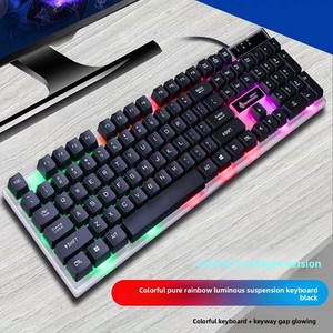 New Arrivals LED <strong>Keyboard</strong> and <strong>Mouse</strong> Combo Wired Backlit Teclado Desktop Gaming <strong>Keyboard</strong> for PC <strong>Computer</strong> - Product Image 4