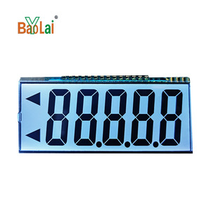 Display Digitale Display LCD con Display Digitale a grasso corporeo a 6 cifre 7 segmento LCD a tre Display Display HTN LCD - Product Image 6