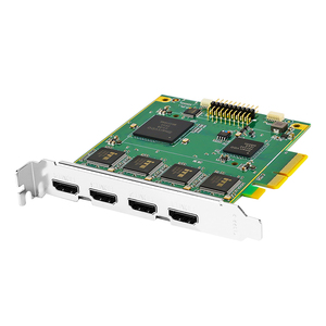 Tarjeta de captura de vídeo HDMI x 4 entradas PCIe 4K30Hz