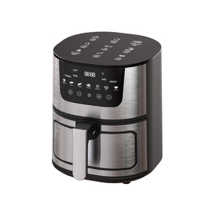 1400W Freidora de aire automática HD Ventana visible Control de temperatura preciso para uso doméstico - Product Image 5