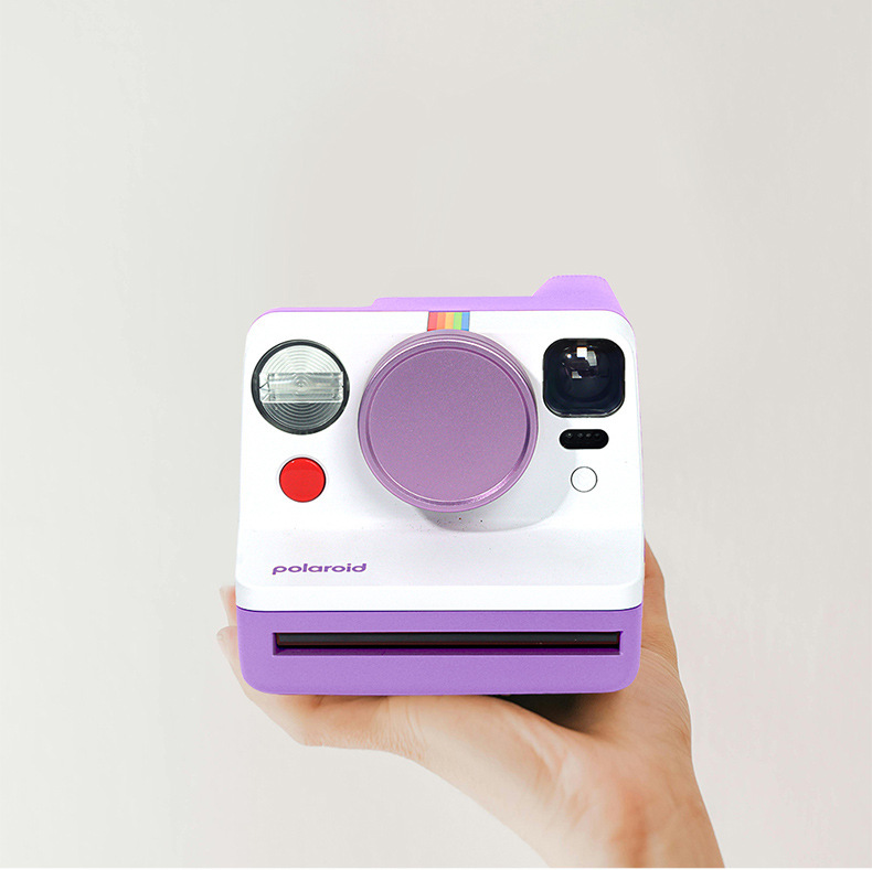 lens cap purple