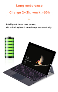 微软表面Pro/go专用蓝牙键盘触摸无线键盘带触摸板 - Product Image 3