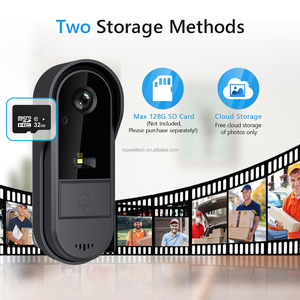 Smart Door Bell Video <strong>Intercom</strong> <strong>System</strong> Waterproof &amp; Anti Theft Video Door Phone Camera Kits - Product Image 3