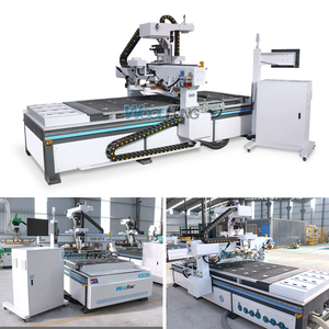 Enrutador CNC WFMC1, máquina de tallado para carpintería, proceso de enrutador MDF, maquinaria, enrutador CNC para carpintería - Product Image 2