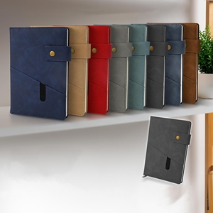 <strong>Basic</strong> Ruled Pages Customize Brown Leather Journal A5 Note <strong>Books</strong> Private Label Journals and Planners Hardcover Notebook with Gold - Product Image 5