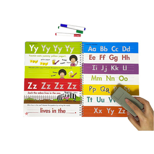 カスタム子供レターABCは、ワイプとクリーンブックを学ぶ練習学習を書くことを学びます - Product Image 2
