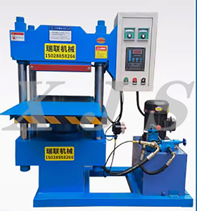 ミニタイプゴム油圧ホットプレート加硫プレス機、実験室加硫機 - Product Image 3