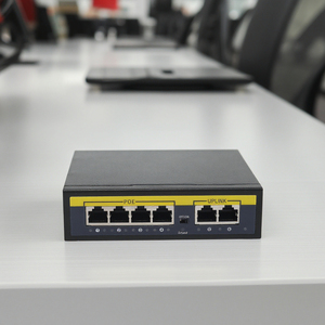 Hot Sale KuWFi POE-Schalter RJ45-Injektor-Umschalter mit 4 2 Anschlüssen 48V 100 Mbit/s Wifi Smart IP-Switch mit SNMP-und QoS-Funktionen - Product Image 1