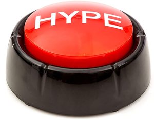 Hot Selling Party Toy for Communication Talking Recording <strong>Easy</strong> <strong>Button</strong> the Hype <strong>Button</strong> Hip Hop Air Sound Effect <strong>Button</strong> - Product Image 5