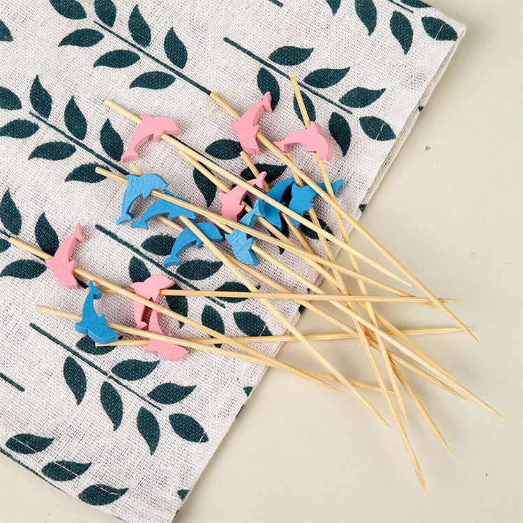 Assortiment de dauphins rose et bleu, 2 couleurs, 12 cm, 100 pièces/sac