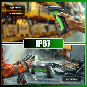 NETUM NT-1900 Rugged <strong>QR</strong> <strong>Code</strong> Scanner with Honeywell's Area-<strong>imaging</strong> <strong>Scan</strong> Engine Drop Protection Shock Dust Proof for Windows - Product Image 2