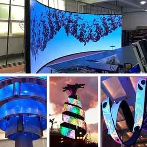 P5 Soft-LED-Modul Indoor Flexibles LED-Panel Soft-LED-Bildschirm 64*32 Matrix RGB-Videowand Kunden spezifischer LED-Bildschirm - Product Image 5