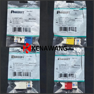 UTP RJ45 CJ688TGBU Panduit TX6 Plus网络电缆模块Cat6 Cat6e RJ45梯形插孔 - Product Image 6