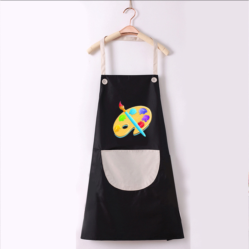 Paleta de pintura negra y blanco grisáceo.