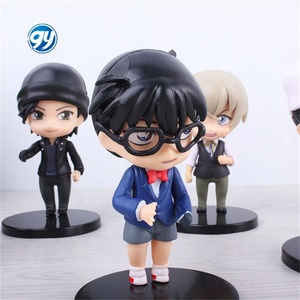 Actione şekil seti dedektif Conan karikatür karakter modeli PVC Anime figürleri aksiyon oyuncak (6 adet/takım) - Product Image 4