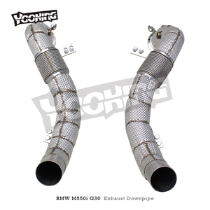 SS304กันความร้อนท่อไอเสียรถยนต์, สำหรับ BMW M550 M550i N63 G30 4.4TT ประสิทธิภาพ2017-2022 SUS304ท่อระบายไอเสียรถยนต์ - Product Image 6