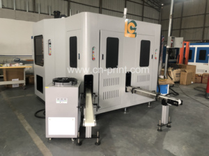 <strong>Automatic</strong> CNC Servo Screen Printing Machine for Plastic Cosmetic Glass Bottles Including New <strong>Loading</strong>/<strong>Unloading</strong> <strong>Manipulator</strong> - Product Image 3