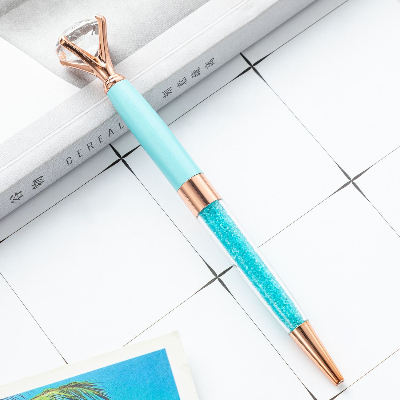 Azul caramelo (oro rosa)