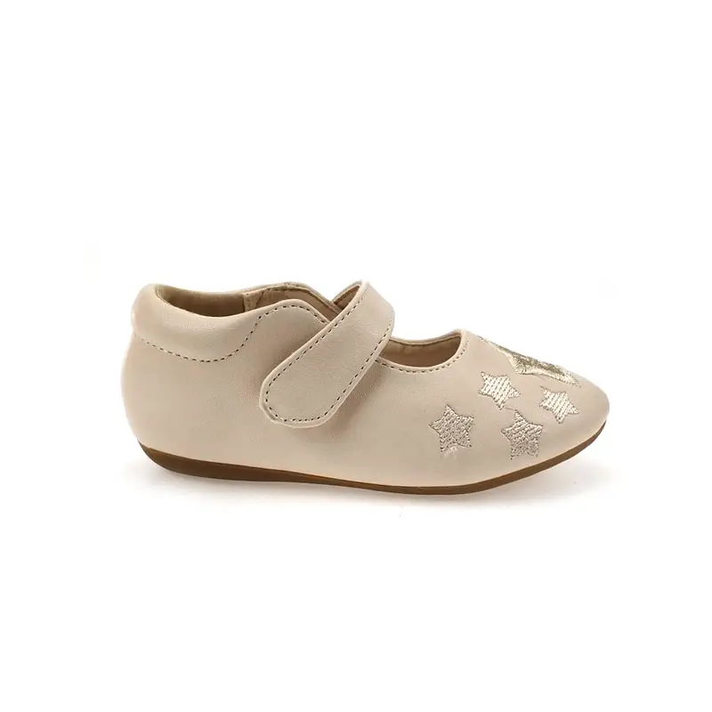 Zapatos informales con patrones para bebé y niña, calzado con bordado electrónico exquisito, personalización antideslizante 19-23 # Pu