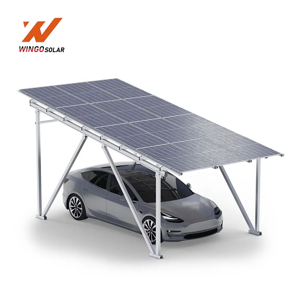 Wingo Solar OEM Home One Car stazione di ricarica 5KW 1020kw 30KW EV stazioni di ricarica con pannelli solari inverter e batterie