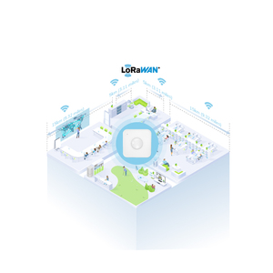 Alarma remota en tiempo real Sensor de movimiento infrarrojo pasivo Lorawan Lora Pir Ssensor De Movimiento Pir para detección de ocupación