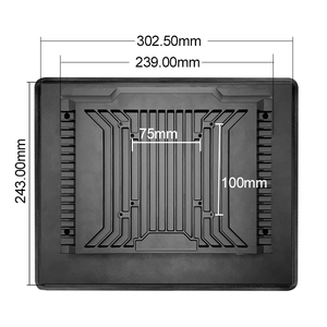 12 pollici J1900 X86 Fanless Mini pannello industriale Pc Touchscreen Computer impermeabile All-in-One pannello Pc Linux tutto in uno Tablet