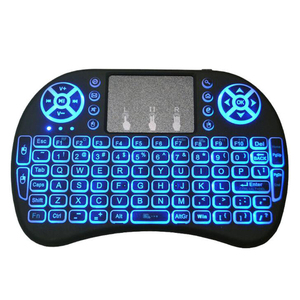2,4G Raspberry PI mini teclado inalámbrico para PC/Pad/ Android TV caja/caja de frambuesa pi