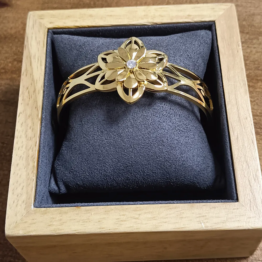 Ensemble de bracelets et bijoux mandala fleur de vie en plaqué or 18 carats, pour mariage et fête