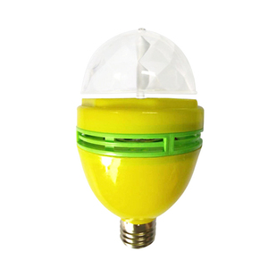 ใหม่เปิดตัวอัตโนมัติมินิพรรคแสงเวทีแสงหลอดไฟ LED E27 B22 3วัตต์หลอดไฟสีเต็มรูปแบบ RGB นำพลาสติกหมุนโคมไฟ - Product Image 3