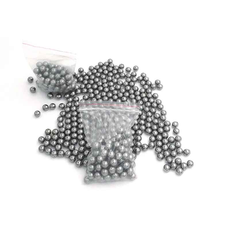 100pcs 8mm כדורי פלדה באיכות גבוהה משמש ציד הקלע פלדת הקלע כדורי בליסטרא להכות תחמושת