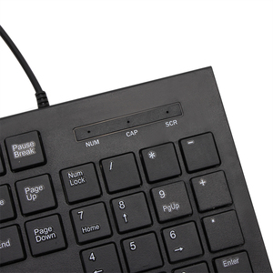 VCOM-miniteclado mecánico con cable RGB LED, dispositivo con varios idiomas para juegos de ordenador, 1 unidad - Product Image 6
