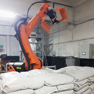 Carga Descarga Manipulación Brazo robótico industrial KUKA KR150 Estación de trabajo del robot de trabajo Pintura Soldadura Paletización