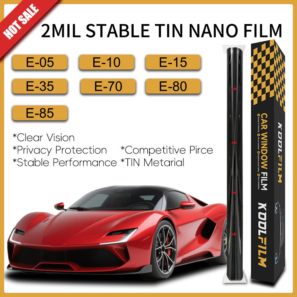 Film nano TIN stable de 2 mil