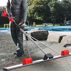 Regla de nivelación de pies con vibración de doble frecuencia de litio, máquina vibradora de suelo para equipos de construcción - Product Image 1