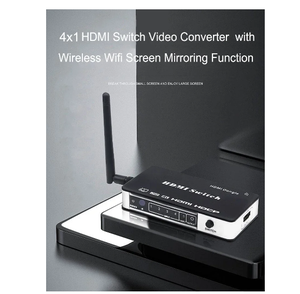 4x1 HDMI anahtarı 4 1 Out Video dönüştürücü kablosuz WiFi ekran adaptörü ekran payı Android telefon Laptop için TV - Product Image 5