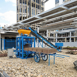 Low Price of QT4-24 Fully <strong>Automatic</strong> <strong>Block</strong> Moulding <strong>Machine</strong> Interlocking Flyash Brick and Paver <strong>Block</strong> <strong>Making</strong> <strong>Machine</strong> in Ghana - Product Image 6