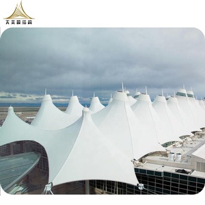 Commercial Architectural Membrane <strong>Structure</strong> Tensile Fabric Roof Landscape <strong>Shade</strong> - Product Image 3