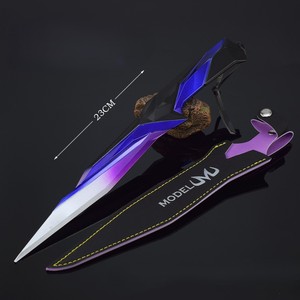 Trò chơi hoạt hình phụ kiện valorant kỳ dị dao với bao da 30cm đầy đủ kim loại đạo cụ nghệ thuật thủ công trang trí nội thất - Product Image 3
