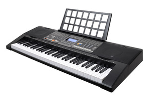 Lehoo USB-Midi APP Función táctil 61 teclas Teclado electrónico profesional con pantalla LCD