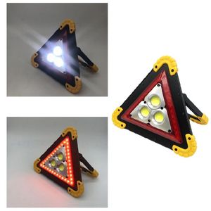 Taşınabilir güneş LED İş işık üçgen uyarı işareti araba acil arıza alarmı lamba ışığı diğerleri araba işık aksesuarları - Product Image 2