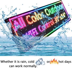RGB a colori LED in esecuzione messaggio di bordo Display a LED P10 da esterno Display a LED programmabile messaggio di scorrimento LED Display di benvenuto - Product Image 2