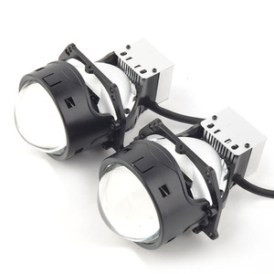 3 inç 56W araba Bi LED projektör Lens 3.0 Led far projektör Lens 6000K otomatik LED far - Product Image 2