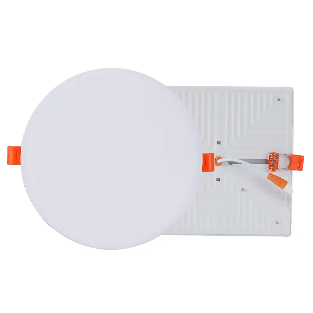 Panel de luz led sin marco, nuevo diseño, Agujero ajustable, tamaño 10w, 15w, 22w, 30w