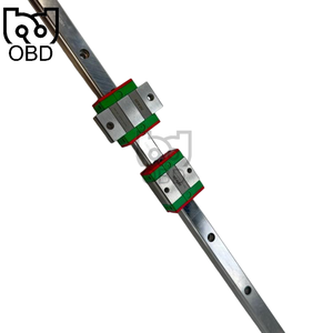 Bloques motorizados originales de 20mm, 600mm, 200mm, rodillos, rieles deslizantes, mesas, sistema de corredor de mecanizado, herramientas de máquina de bolas, guías lineales - Product Image 2